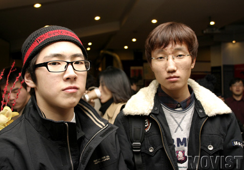  좌측부터 박진영(18세)과 이형석(18세)