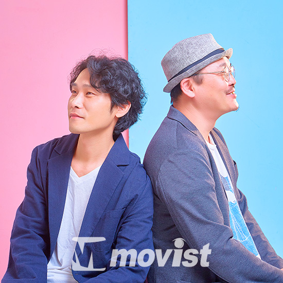  왼쪽) 이희섭 감독, 오른쪽) 조은성 프로듀서